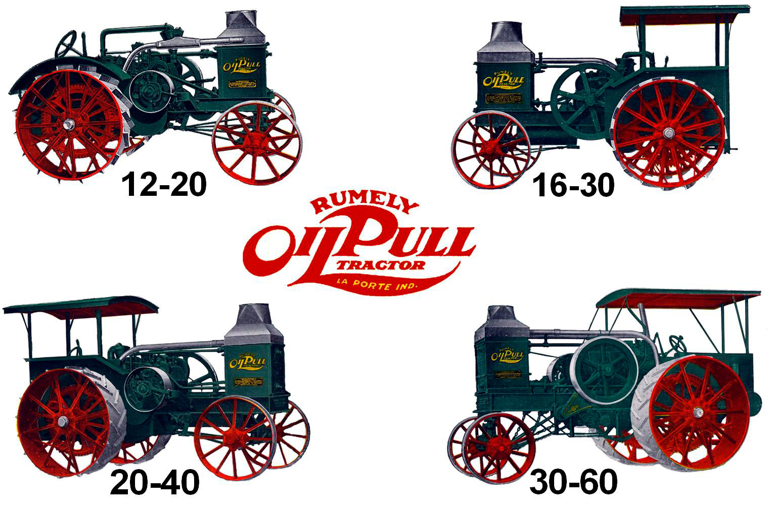 El potente Rumely Oil Pull 30 CV de 1910 Noticampo