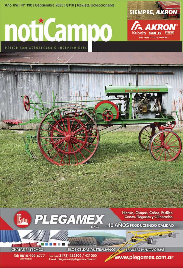 El novedoso Heider Motor Cultivator de 1925