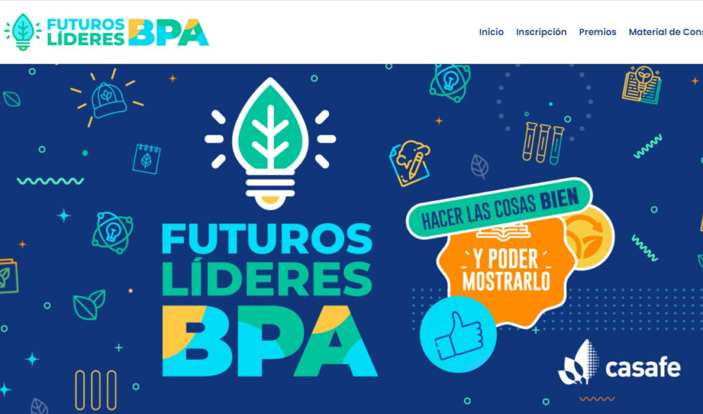 CASAFE premia al “futuro líder” en Buenas Prácticas Agrícolas