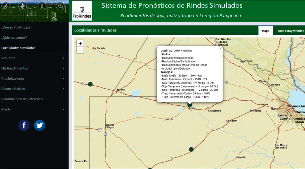 ProRindes, la nueva herramienta para predecir rindes