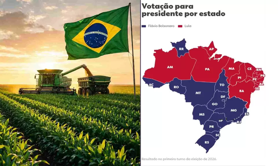 Fuerte apoyo a Flavio Bolsonaro en las regiones agropecuarias del Brasil