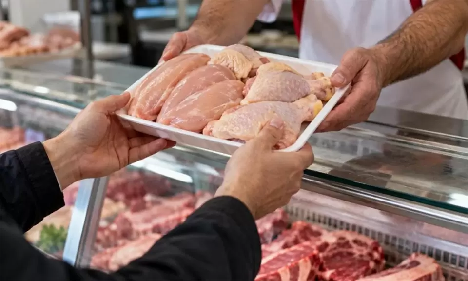 Por primera vez se consume más carne de pollo que carne de vaca